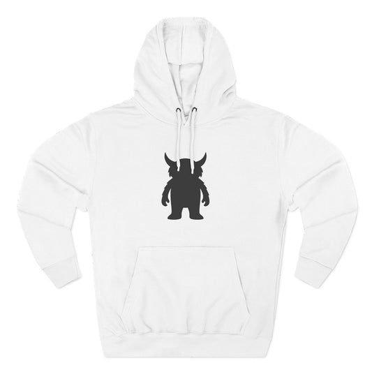 Mumbrax Essentiell Unisex White Hoodie Icon