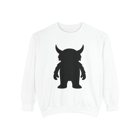 Mumbrax Essentiell Unisex White Sweatshirt Icon